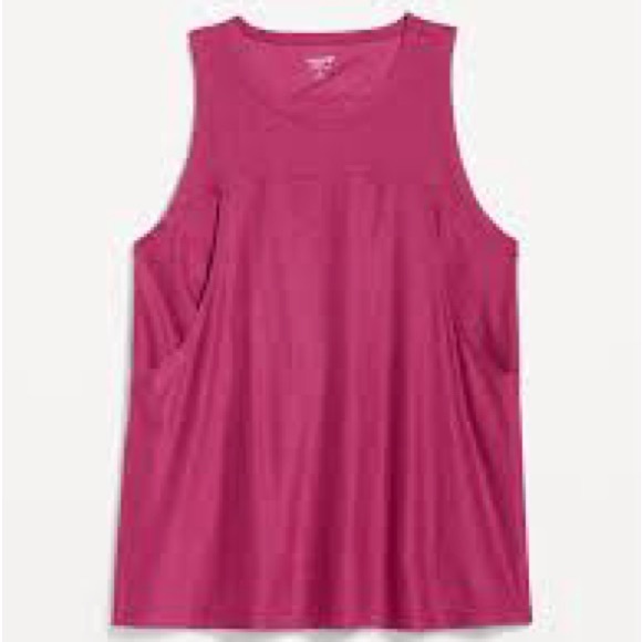 Old Navy Cloud 94 Soft Sleeveless Cutout T-Shirt - Picture 2 of 4